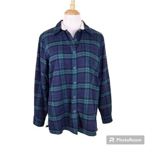 Women's LLBean Lined Flannel Shirt